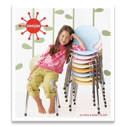 DWRjax children's furniture catalog cover